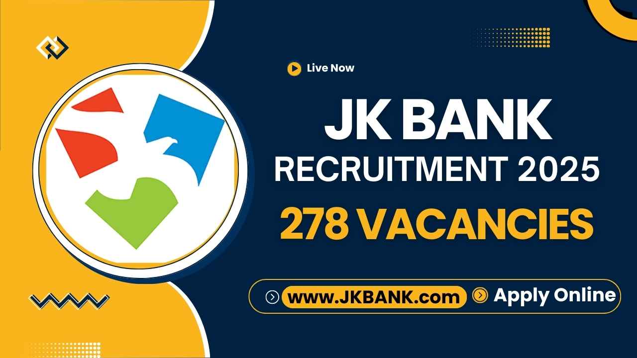 JK Bank Recruitment 2025