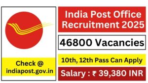 India Post Office Recruitment 2025