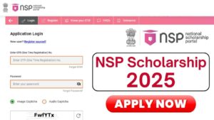 NSP Scholarship 2025 Apply Online